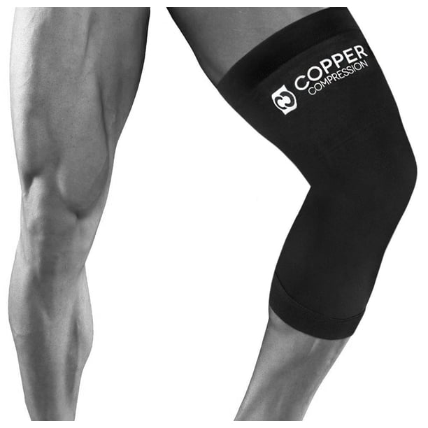 Copper Compression Recovery Knee Sleeve Guaranteed Highest Copper Content With Infused Fit 1 Copper Knee Brace Knee Compression Sleeve For Men And Women Wear To Support Stiff Muscles Joints Walmart Com