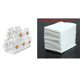 thumbnail image 3 of Ahueca hacia fuera el dispensador de papel del sostenedor de la servilleta del diseño de la flor para la decoración del banquete se describe Zulema Portapapel de servilletas de metal, 3 of 8