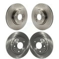 thumbnail image 1 of CMX Front Rear Disc Brake Rotors Kit for Car Honda Civic Acura CSX ILX K8-101396, 1 of 8