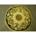 thumbnail image 1 of 14 Po. Begium Doily Verona, Brun, 1 of 1