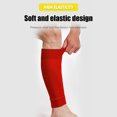 thumbnail image 3 of 1 par de almohadillas para calcetines transpirables para deportes de fútbol, ​​espinilleras (adultos rojos) Likrtyny Deportes al aire libre Salida diaria Juego de fiesta, 3 of 8