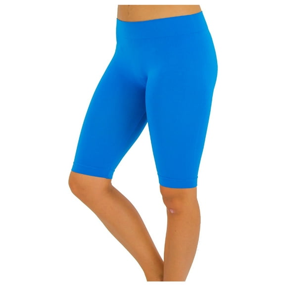 TD Collections Women's Relaxed Stretch Bermuda Leggings Short