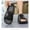 Black, variant on 2-In-1 Summer Men'S Outdoor Sandals And Slippers with Thick Non-Slip Sole for Driving