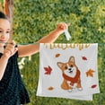 thumbnail image 2 of Cute Corgi Autumn Hand Towels for Bathroom, Maple Leaves Kitchen Towel 2 PCS Ultra Soft and Highly Absorbent Decorative Fingertip Face Bath Towels for Spa & Hotel, 28.3"x 14.4", 2 of 4