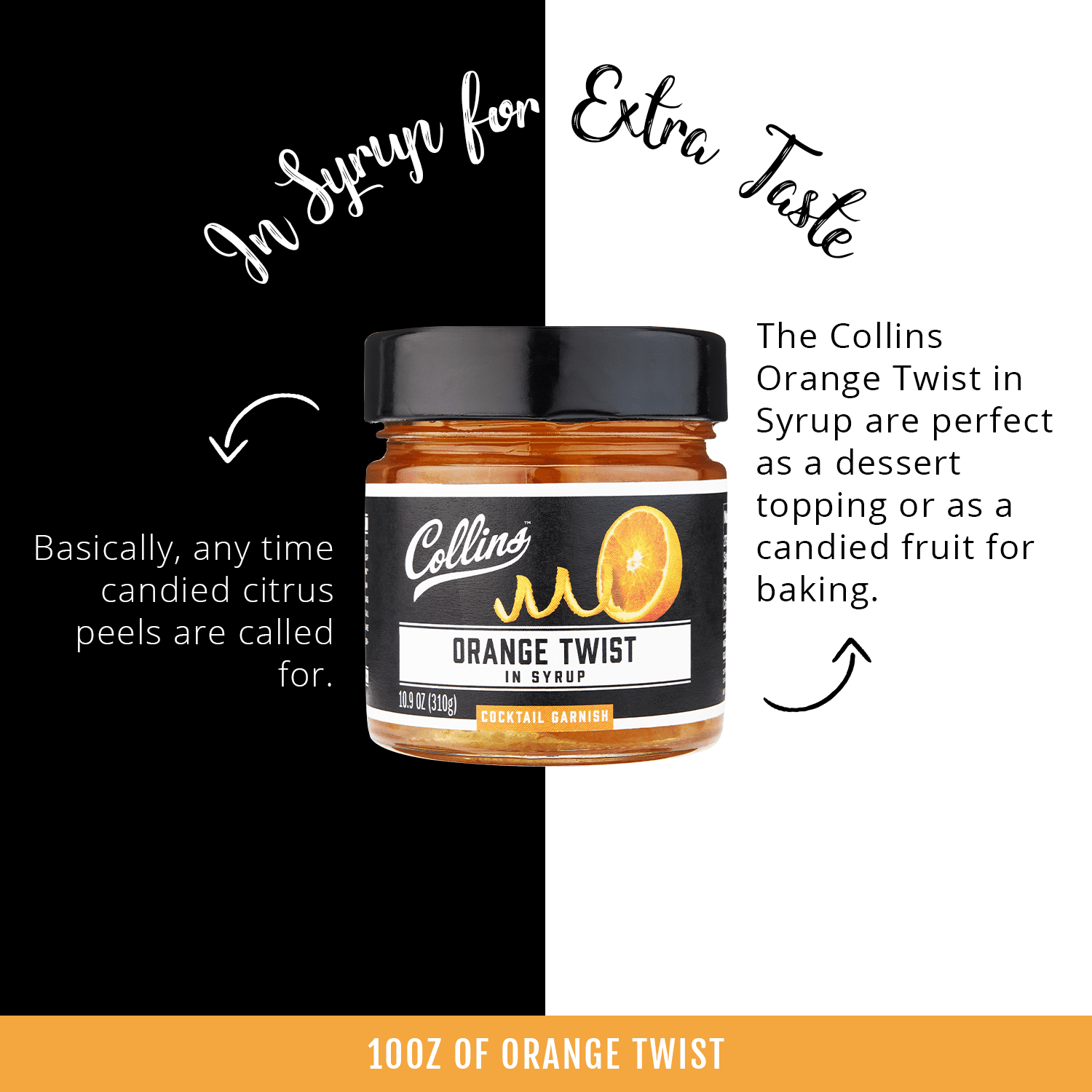 Orange Peel Cocktail Flavor - Natural Cocktail Flavoring for Cocktails (1x1Fl oz)