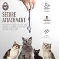 thumbnail image 3 of Airtag Cat Collar or Extra Small Dog Collar Holder 2 Pack, Fits Half Inch Collars for Pet, 3 of 6