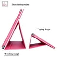 thumbnail image 4 of Labanema 10.1" RCA 10 Viking Pro Case, PU Leather Folio Stand Protective Case, Cover for 10.1" RCA 10 Viking Pro (Rose Red), 4 of 7