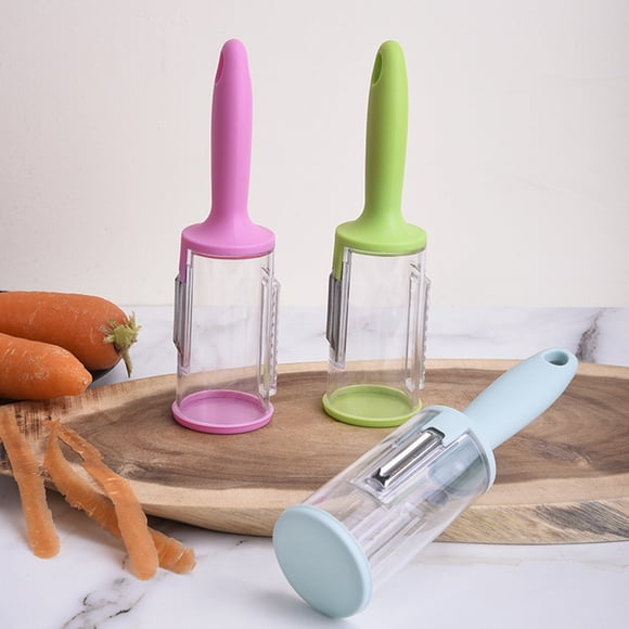 ADDHAT Cepillo Para Piel De Con Mango Ergonómico En Plástico Y Inoxidable Para