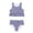 White, variant on NOLDARES Little Girls Cute Swimsuit Two Piece Adjustable Straps Bikini Set Swimwear for Pool Days(White,8)