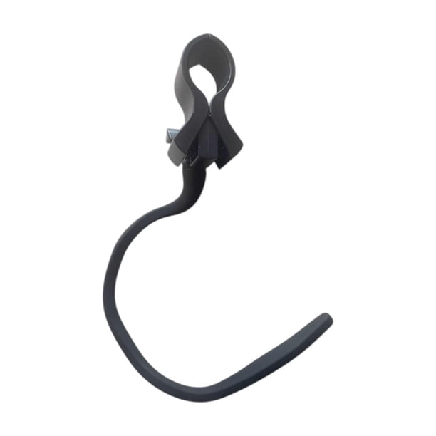 Soporte para secador de pelo colgante para el cuello, universal, ligero y organizador para el cuello. Negro