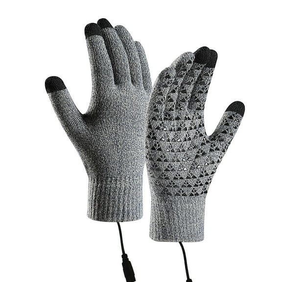 DAMAI Heated Glove Liners for Men Women, Rechargeable Battery Electric Heated Gloves, Winter Warm Glove Liners, Thin Gloves Riding Ski Snowboarding Hiking Cycling Hand Warmers