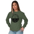 thumbnail image 3 of Divided We Fall Defend Freedom Skull Plus Size Long Sleeve Graphic Tee Shirt Brisco Brands 3X, 3 of 6