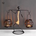 thumbnail image 1 of CAROOTU Metal Candle Holder Abstract Character Candlestick Decorative Handmade Candlestick Home Decor, 1 of 6