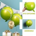 thumbnail image 3 of 12 globos de pelota de tenis, globos de tenis, suministros para fiestas de cumpleaños con temática de tenis, deportes de tenis, 3 of 4