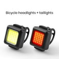 thumbnail image 1 of Bike Light Compact Size Waterproof Super Bright Multiple Lighting Modes Simple Installation High Lumens Bike Headlight Bicycle Safety Warning Tail Light Bike Supplies, 1 of 7