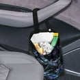 thumbnail image 3 of Yuyamidu Dragonfly Car Trash Bag Bin Flower Car Gabage Bags Hanging Auto Rubbish Storage Bags Car Accessories, Waterproof Trash Can for Car Front Seat Back Seat Headrest, 3 of 7