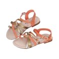 thumbnail image 1 of Starbay Little Kids Strappy Sandals in Coral, 1 of 4