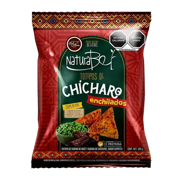 Totopos Belara De chicharo Enchilado 200 g
