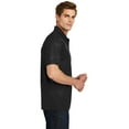 thumbnail image 3 of Sport-Tek Embossed PosiCharge Tough Polo-2XL (Black), 3 of 6