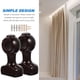 thumbnail image 2 of 2 soportes de madera para barra de cortina de pared, soporte para toallero, 2 of 6