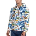 thumbnail image 2 of Hoodies for Men - Marine Animals Long Sleeve Comfrt Men'S Fashion Hoodies & Sweatshirts, Sweatshirts for Men Hoodies Pullover Clothing Clothes with Pouch, 2 of 7