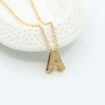 thumbnail image 4 of tredstone 26 Alphabet Letters Pendant Necklace Women Simple Clavicle Chain Necklace, 4 of 7
