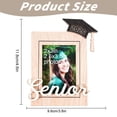 thumbnail image 3 of 2026 Graduation Tassel Photo Frame for Pictures, Wooden Inspirational Graduation Picture Frame Class of 2026 Shadow Box Graduate Gift for Friend Party Decoration, 3 of 9