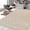 Beige, variant on Pasargad Home  Edgy Hand-Tufted BSilk & Wool Area Rug 4' x 6' Latex Free 4' x 6' Living Room,Kitchen,Entryway Transitional