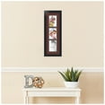 thumbnail image 2 of ArtToFrames Collage Photo Picture Frame with 3 - 4x6" Openings, Framed in Black with Maroon and Black Mats (CDM-3926-137), 2 of 8