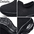 thumbnail image 2 of YOURDIARY Women's Walking Shoes Arch Support Comfortable Slip On Air Cushion Lady Girls Modern Jazz Dance Easy Shoes, 2 of 6