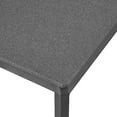 thumbnail image 3 of Modway Riverside Aluminum Outdoor Patio Coffee Table in Gray, 3 of 5