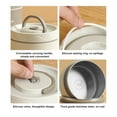 thumbnail image 3 of Insulated Food Container, Leakproof Stainless Steel Liner Lunch Container with Thermal Bag,  Portable Round Thermal  Box, Insulated Vacuum Food Jar, Portable Food Bowl, 3 of 7