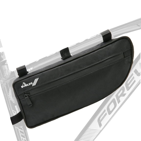 Large Bike Frame Bag - Waterproof Bicycle Triangle Frame Bag Under Top Tube Pouch Storage Bag for Adult Cycling Road Mountain Bike Bicycles
