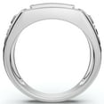 thumbnail image 3 of Pompeii 1 Ct Men's Diamond Cluster Nugget Detail Ring in 10k White Gold (G/H,I1-I2), 3 of 5