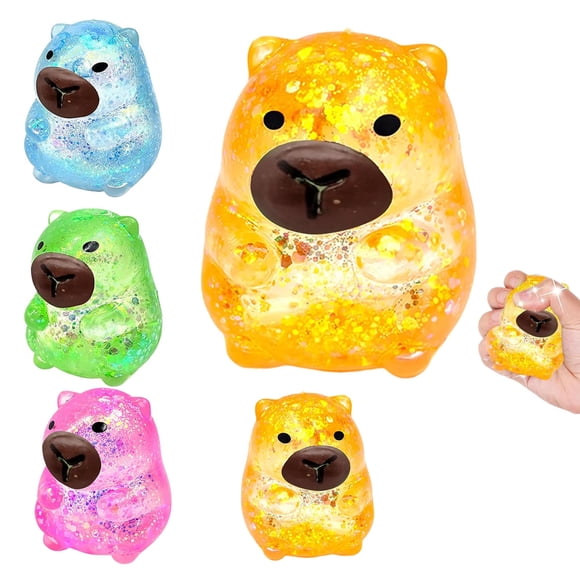 Squeeze Toys Highland Cow Squish Fidget Toys Stress Balls for Adults Sugar Stress Ball Sensory Toys Stress Relief Toys Squeeze Ball Party Favors for Ki+ds