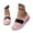 Pink, variant on Orthopedic Mule Clogs for Women Stretch Knitted Platform Closed Round Toe Comfortable Breathable Air Cushion Walking Slippers Open Back Heel Casual Mules Sneaker Black 36