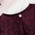 thumbnail image 6 of MEZZALL Girls Outfits Set Autumn Toddler Dress With Cape Tops And Dress For Baby Girls 6 Months To 3 Years Casual Wear Fall Outfits Classic Cartoon Clothing, 6 of 9