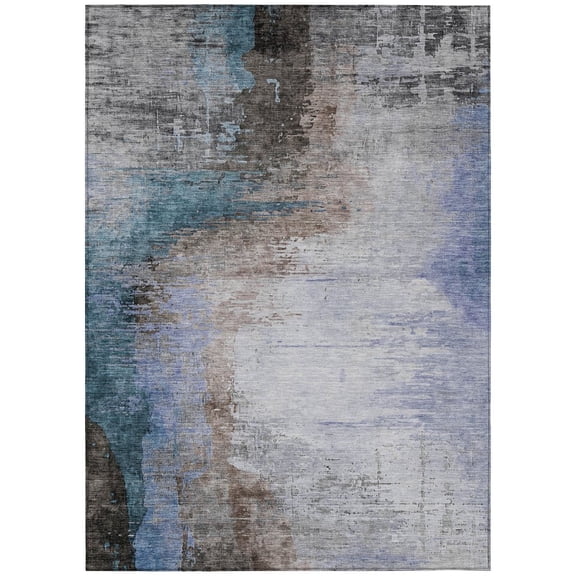 Dalyn Rugs Machine Washable Indoor/Outdoor Chantille ACN2041 Brown 2'6" x 3'10" Rug
