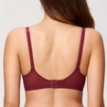 thumbnail image 3 of Women's Balconette Lace Bra See Through Demi Sheer Mesh Plus Size Underwire, 3 of 7