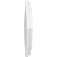 thumbnail image 3 of 14"W x 9 3/8"H x 1"ID x 4 1/4"C x 1"P Zoe Architectural Grade PVC Contemporary Ceiling Medallion, Two Piece, 3 of 11