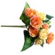 thumbnail image 3 of Ramo de peonía artificial de 10 cabezas, simulación floral, decoración de boda, ramo de flores falsas, decoración del hogar, naranja seitruly HA7494-02B, 3 of 6