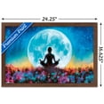 thumbnail image 4 of PD Moreno - Fine Art - Yoga Moon Wall Poster, 14.725" x 22.375" Framed, 4 of 4