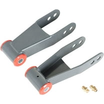 SEBLAFF 2PCs For 1998-2009/10 Ford Ranger 1" To 2" Rear Lift Shackles 2WD 4WD