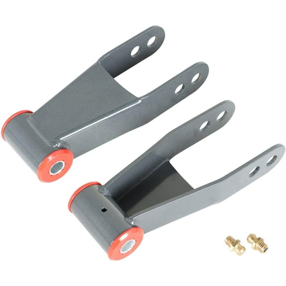 SEBLAFF 2PCs For 1998-2009/10 Ford Ranger 1" To 2" Rear Lift Shackles 2WD 4WD