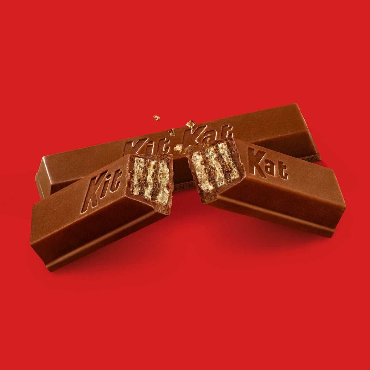 Kit Kat Milk Chocolate Snack Size Wafer Candy Bars - 10.78oz - Pack of 2