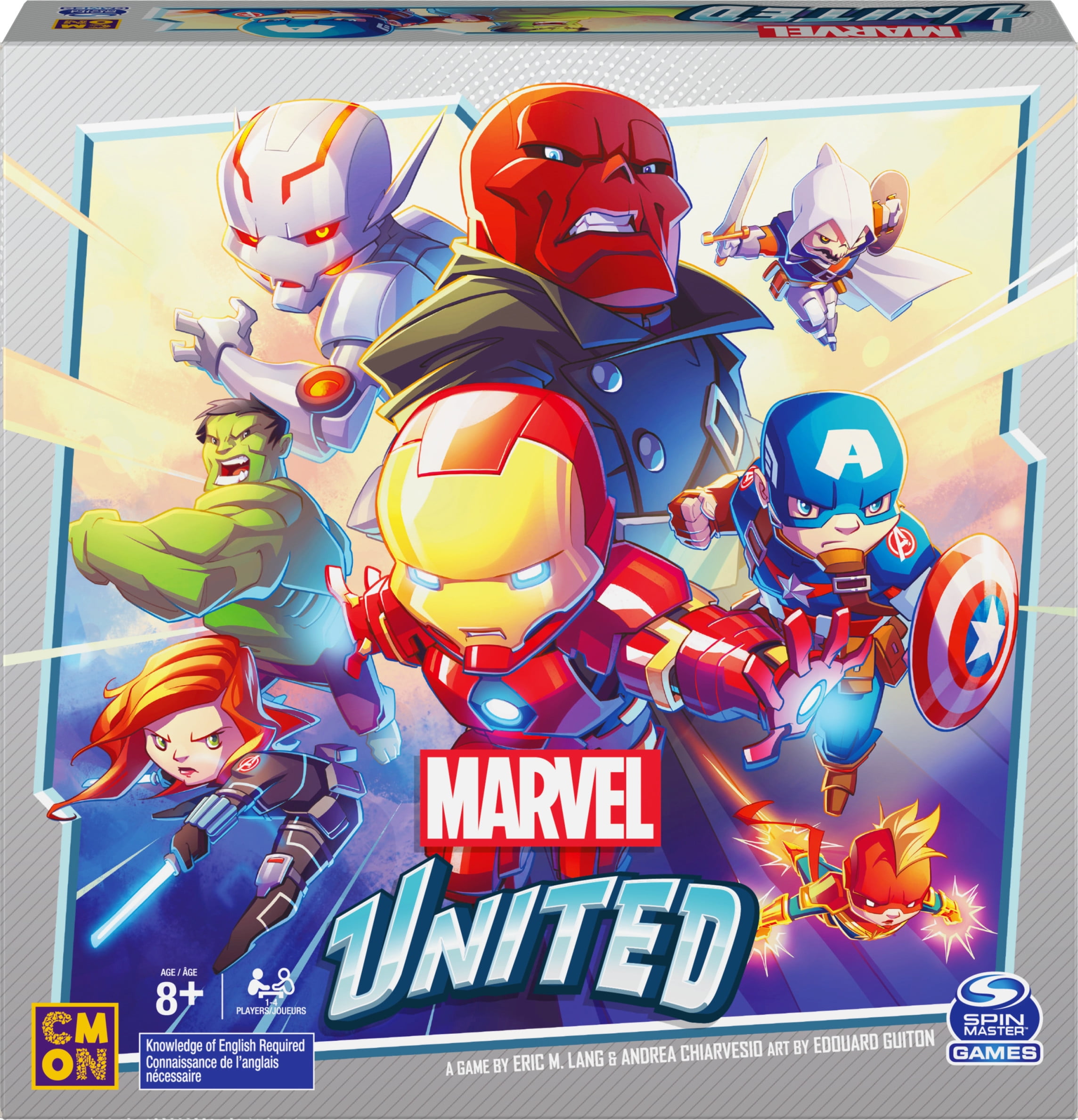 Marvel United, Super Hero Cooperative Strategy Card Game, for Adults,  Families and Kids Ages 14 and up, Walmart Exclusive with Venom Hero