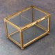 thumbnail image 5 of Caja de joyería de estilo de vidrio geométrico, contenedor de mesa para exhibir recuerdos de joyería, decoración del hogar, 5 of 5