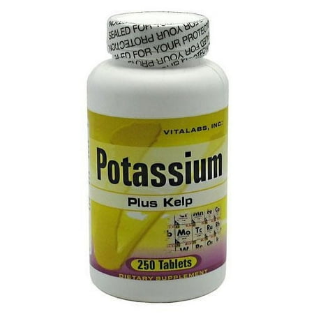 Vitalabs Potassium Plus Kelp, 250 Ct