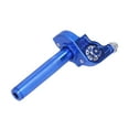 thumbnail image 4 of Hand Grip Accelerator, Throttle Grips Rustproof 22mm/0.87in High Strength  For Motorcycle Blue, 4 of 8