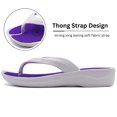 thumbnail image 3 of LAVRA Women's Flip Flop Cushion Beach Sandals | Female Casual Comfort Bech Sandals & Slippers | Flip Flops Beach Sandals Women, 3 of 6